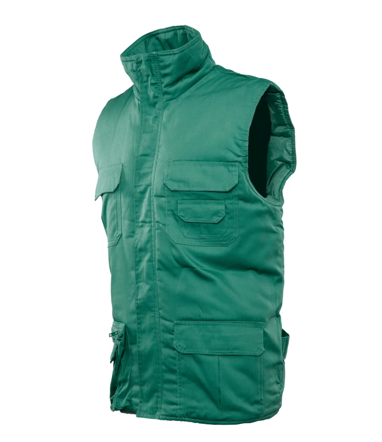 Kamizelka Brass 7-kieszeniowa zielona