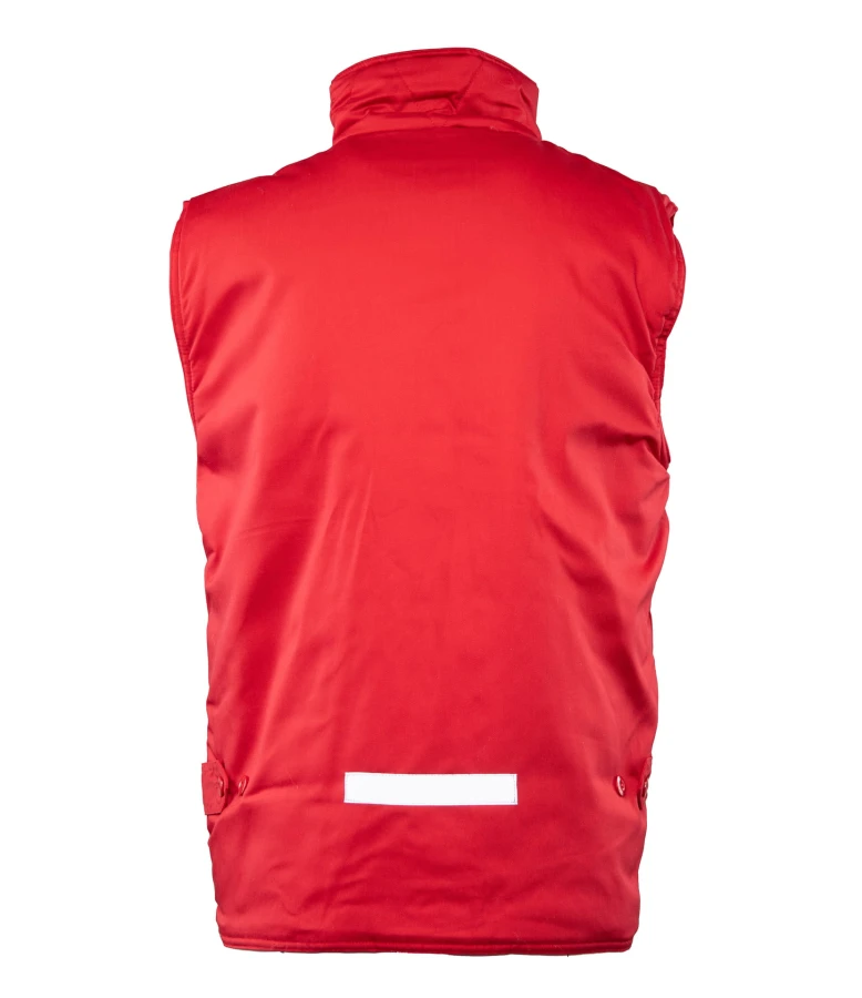 Kamizelka Brass 7-kieszeniowa czerwona