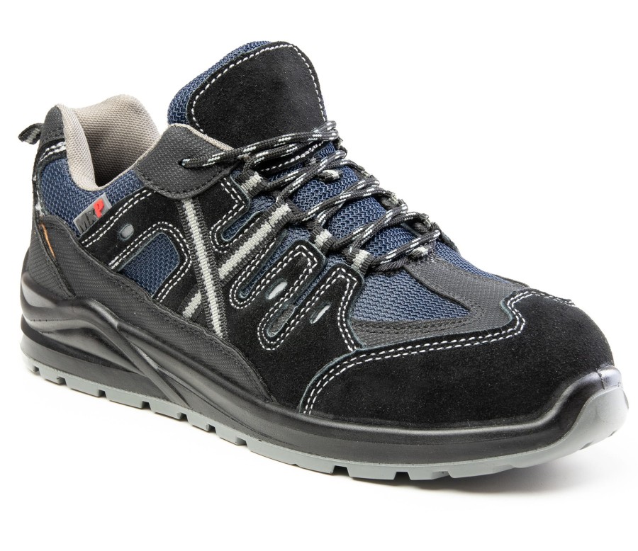 Półbuty  MXP BLEID S1 SRC  czarno - stalowe