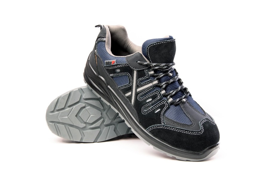 Półbuty  MXP BLEID S1 SRC  czarno - stalowe