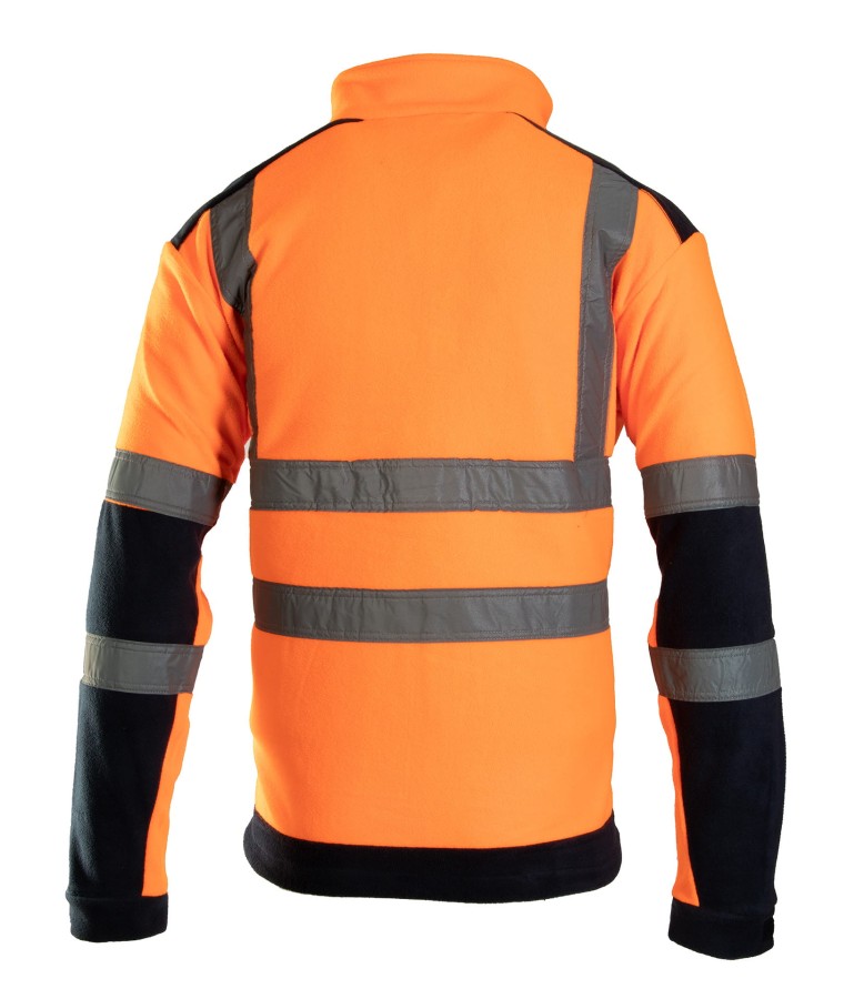 Polar z pasami odblask. KAT. 2 Klasa 2 BF04 pomarańczowy