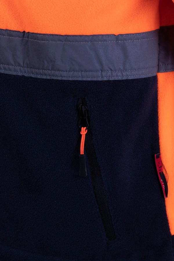 Polar z pasami odblask. KAT. 2 Klasa 2 BF04 pomarańczowy