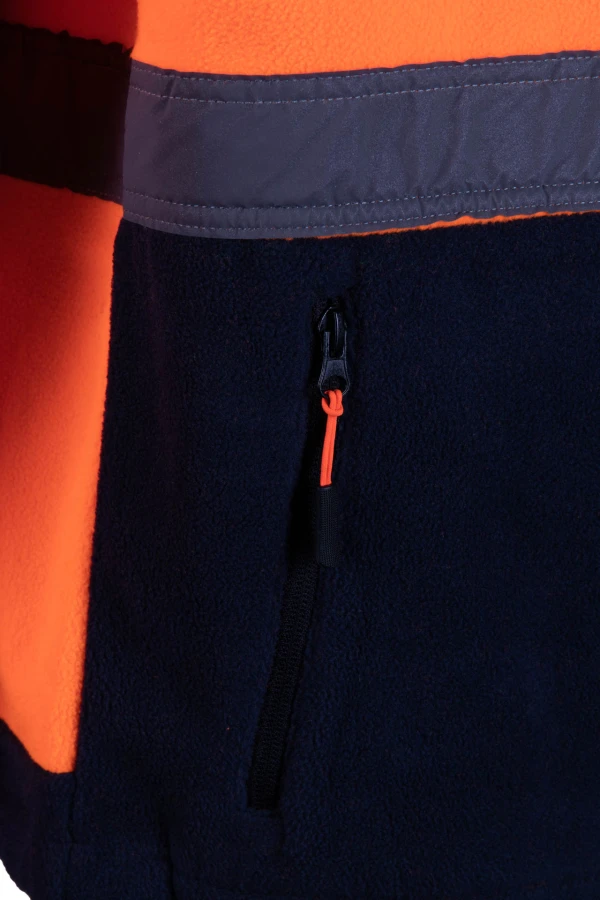 Polar z pasami odblask. KAT. 2 Klasa 2 BF04 pomarańczowy