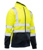 Bluza Dresowa odblaskowa KAT. II BF014 żółto/granatowa