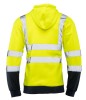 Bluza Dresowa odblaskowa KAT. II BF014 żółto/granatowa