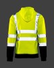Bluza Dresowa odblaskowa KAT. II BF014 żółto/granatowa