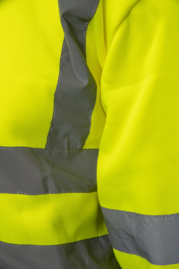 Bluza Dresowa odblaskowa KAT. II BF014 żółto/granatowa
