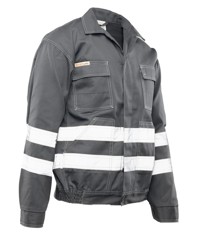 Bluza odblaskowa stalowa