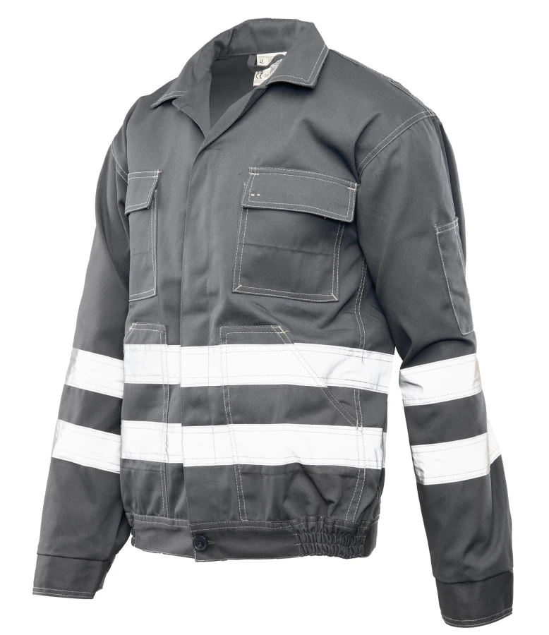 Bluza odblaskowa stalowa