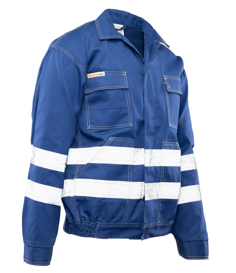 Bluza odblaskowa niebieska