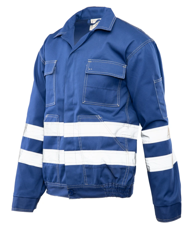 Bluza odblaskowa niebieska
