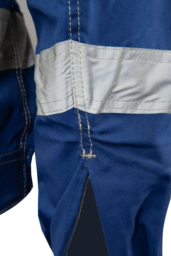 Bluza odblaskowa niebieska