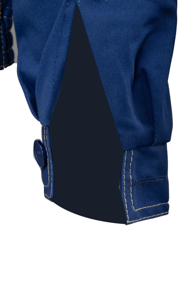 Bluza odblaskowa niebieska