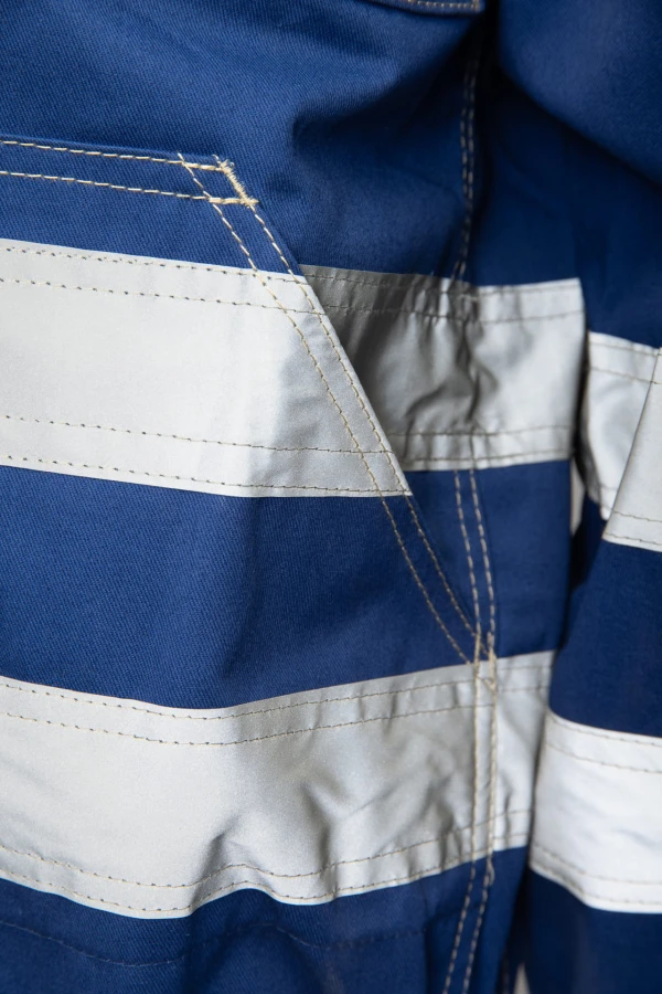 Bluza odblaskowa niebieska