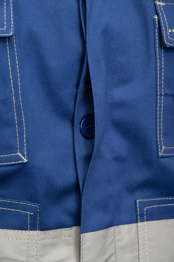 Bluza odblaskowa niebieska