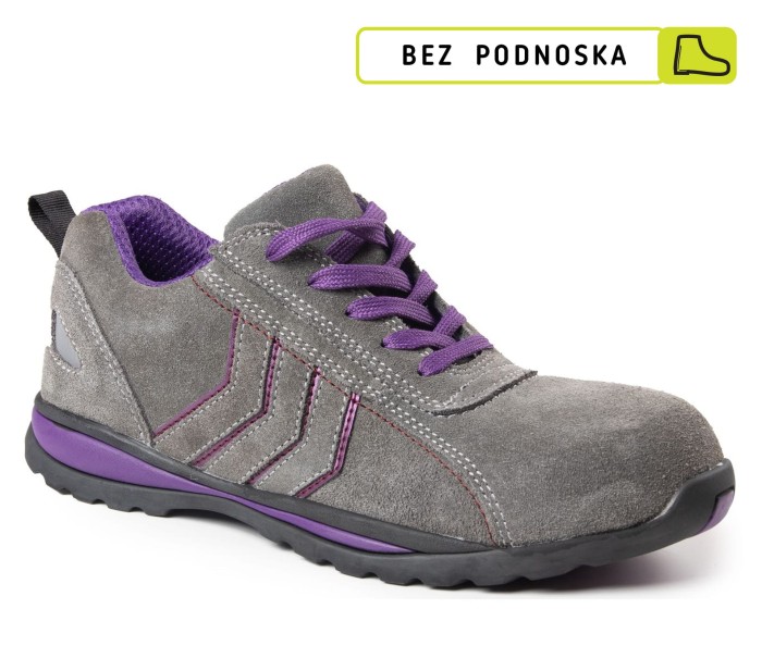 Półbuty  FUSION O1 SRC bez podnoska stalowo fioletowe