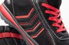 Półbuty  FUSION O1 SRC bez podnoska czarno - czerwone