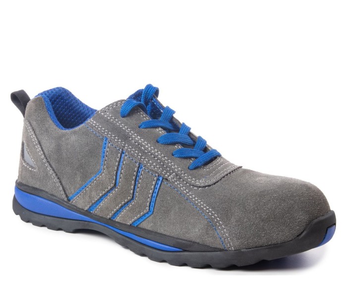 Półbuty robocze FUSION S1 SRC stalowo - niebieskie
