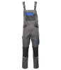 Spodnie ogrodniczki Topaz stalowe