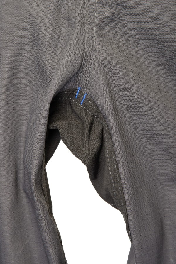 Spodnie ogrodniczki Topaz stalowe