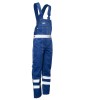 Spodnie ogrodniczki odblaskowe niebieskie