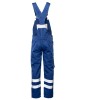 Spodnie ogrodniczki odblaskowe niebieskie