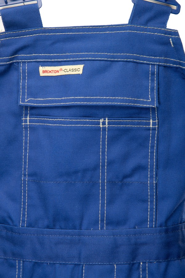 Spodnie ogrodniczki stalowe