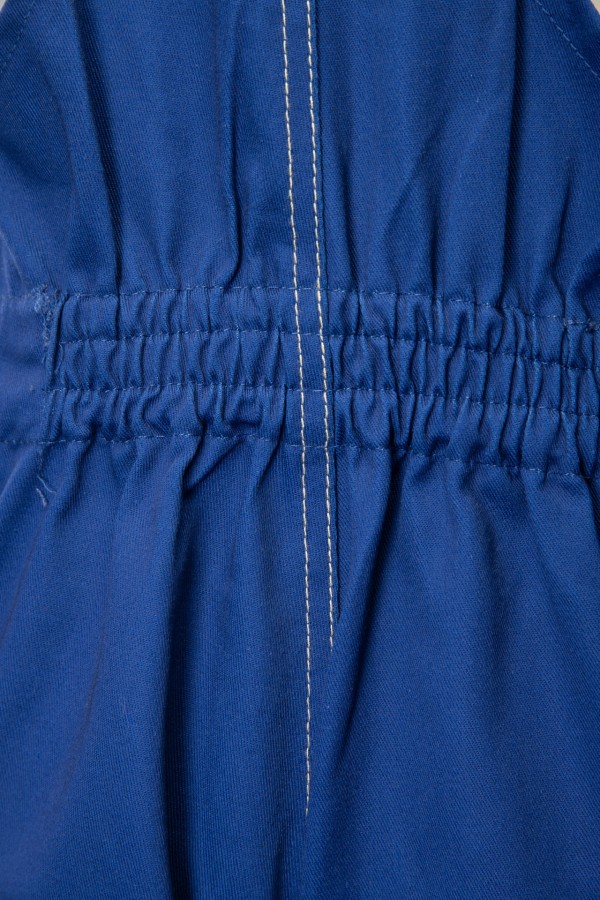 Spodnie ogrodniczki stalowe