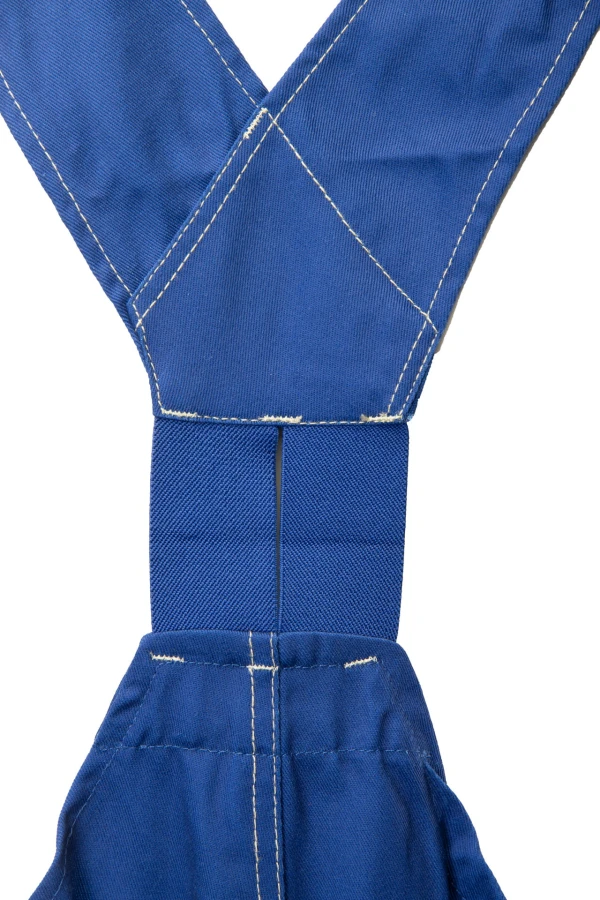 Spodnie ogrodniczki niebieskie