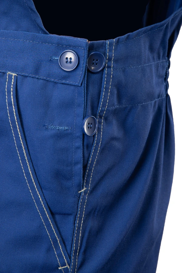 Spodnie ogrodniczki niebieskie