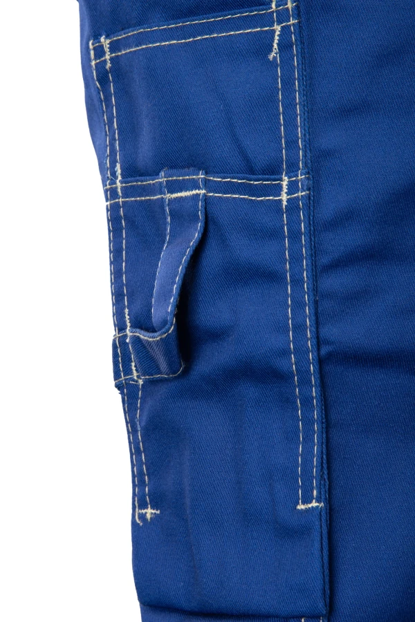 Spodnie ogrodniczki niebieskie