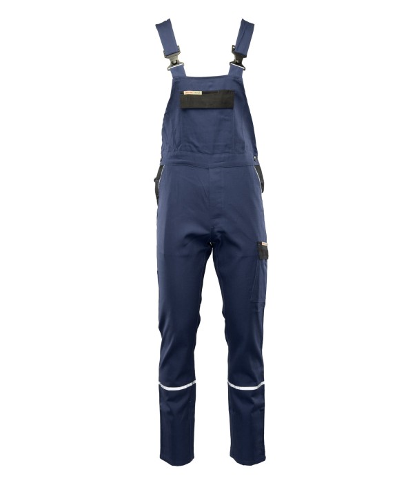 Spodnie ogrodniczki Brixton-Natur granatowe