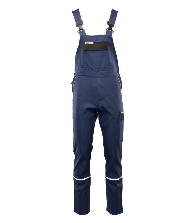 Spodnie ogrodniczki Brixton-Natur granatowe