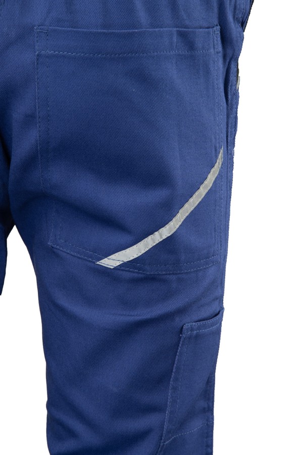 Spodnie ogrodniczki Brixton-Natur granatowe