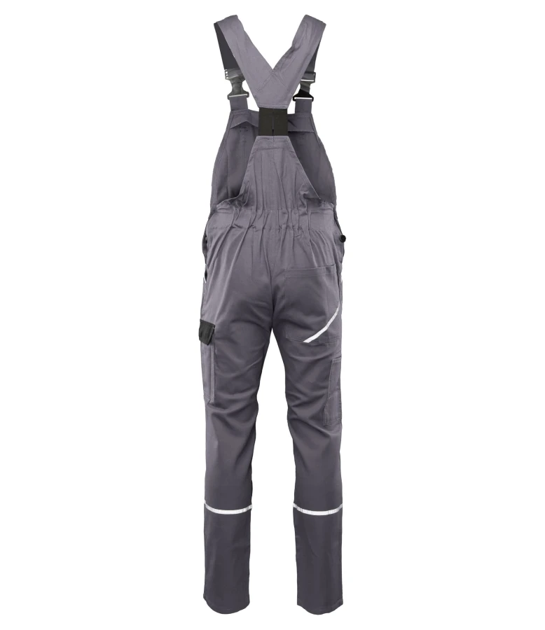 Spodnie ogrodniczki Brixton-Natur stalowe