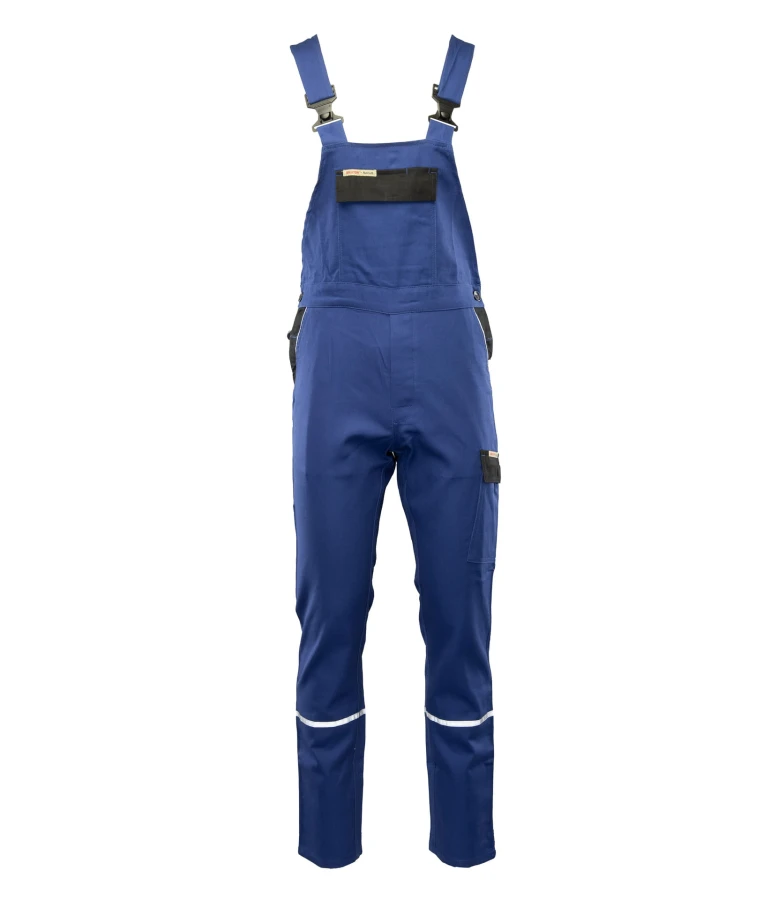 Spodnie ogrodniczki Brixton-Natur niebieskie