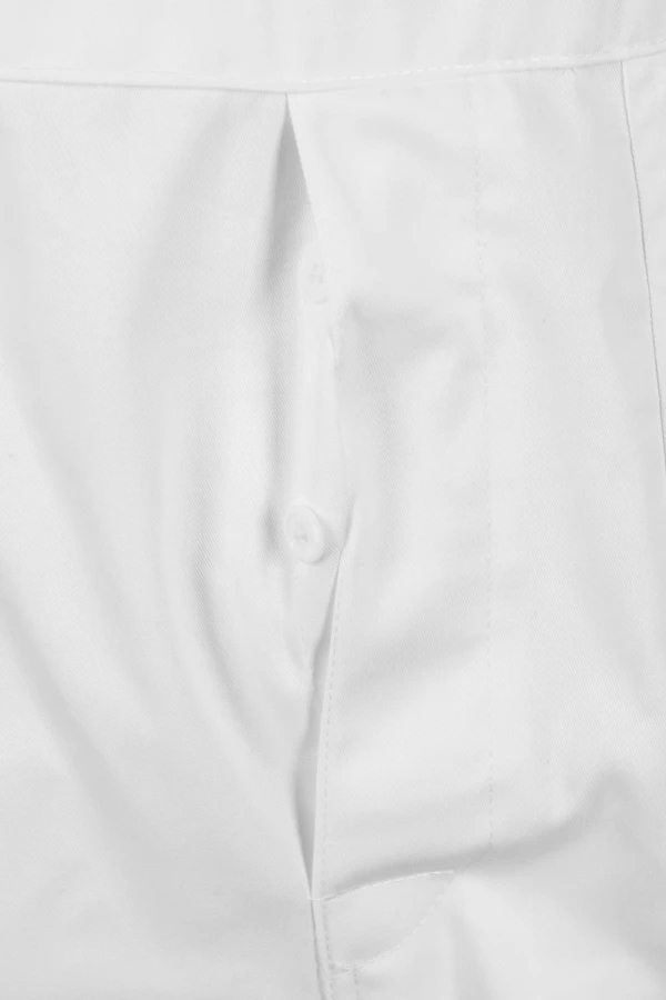 Spodnie ogrodniczki Max-Popular białe