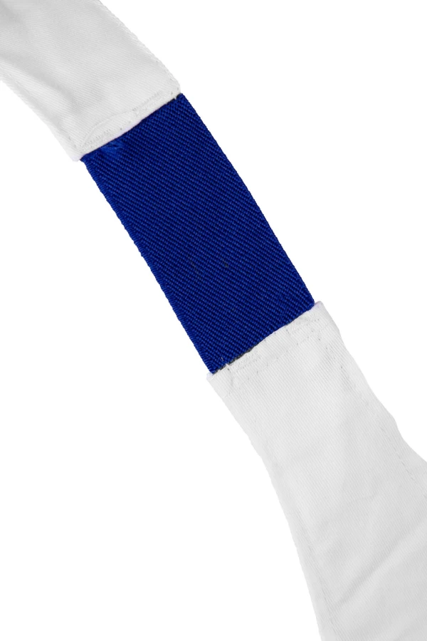 Spodnie ogrodniczki Max-Popular białe