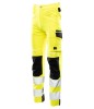 Spodnie do pasa Flash ostrzegawcze żółte SKF006 KAT II