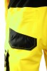 Spodnie do pasa Flash ostrzegawcze żółte SKF006 KAT II