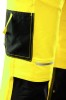 Spodnie do pasa Flash ostrzegawcze żółte SKF006 KAT II