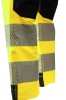 Spodnie do pasa Flash ostrzegawcze żółte SKF006 KAT II