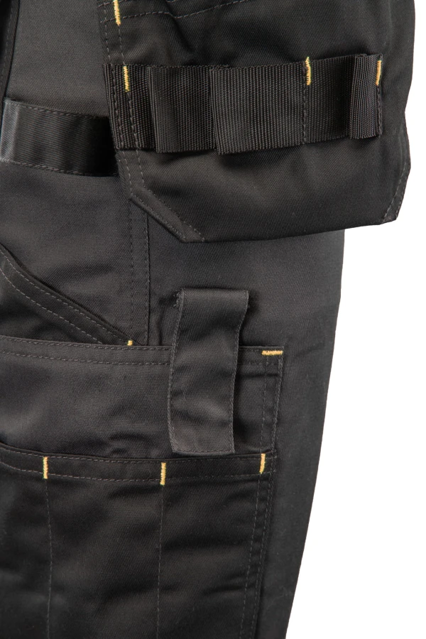 Spodnie do pasa Flash stalowo/pomarańczowe  KAT. II SKF01Y