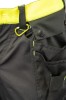 Spodnie do pasa Flash stalowo/żółte  KAT. II SKF01Y
