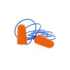 Zatyczki do uszu na sznurku NEW SILENT EAR PLUGS EC-1001A-C / 100 par w opakowaniu