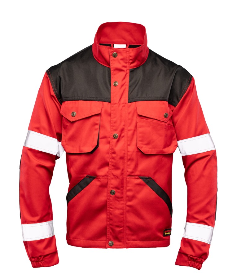 Bluza czerwień odblask