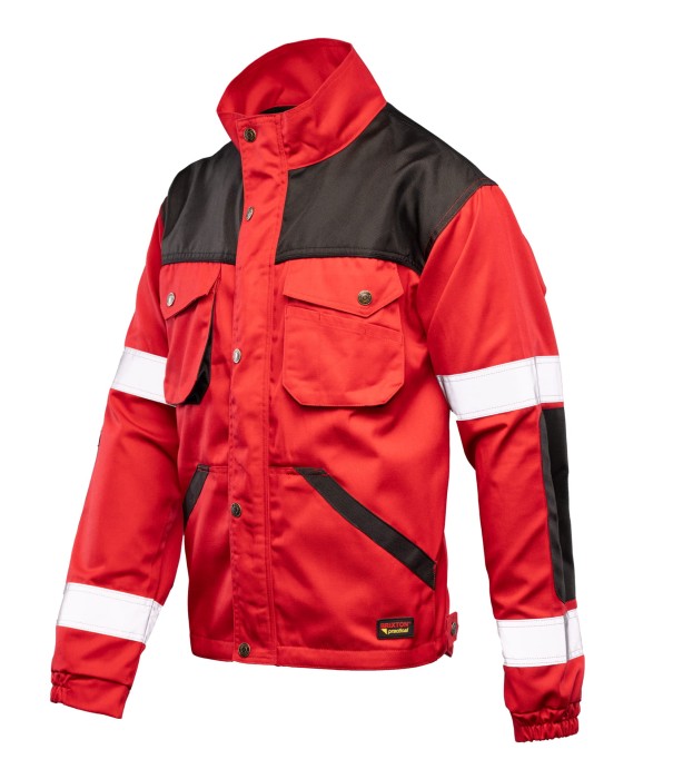 Bluza czerwień odblask