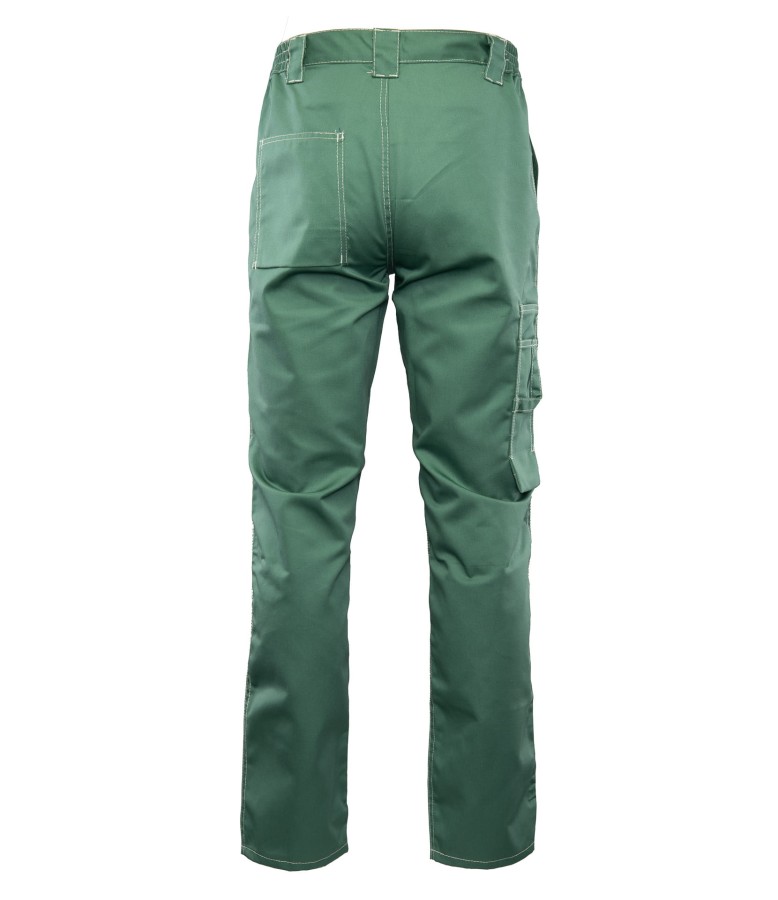 Spodnie do pasa zielone