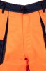 Spodnie do pasa wstawka KAT.II KL. 2 pomarańczowe