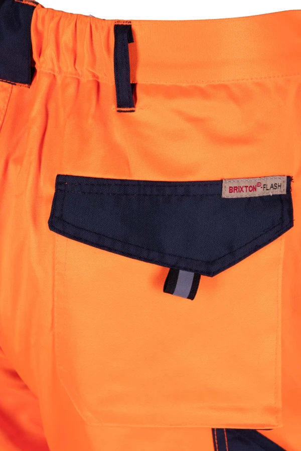 Spodnie do pasa wstawka KAT.II KL. 2 żółte